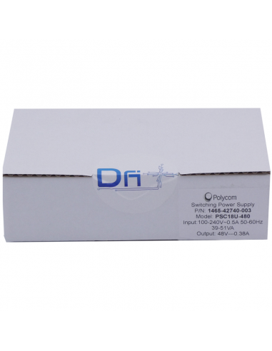 Polycom VVX Alimentation 48V - 0,4A - 2200-17671-001 - dfiplus