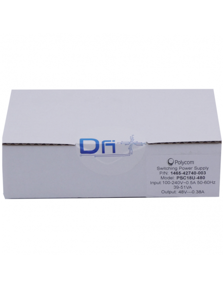 Polycom VVX Alimentation 48V - 0,4A - 2200-17671-001 - dfiplus Polycom VVX Alimentation 48V - 0,4A - 2200-17671-001 - dfiplus