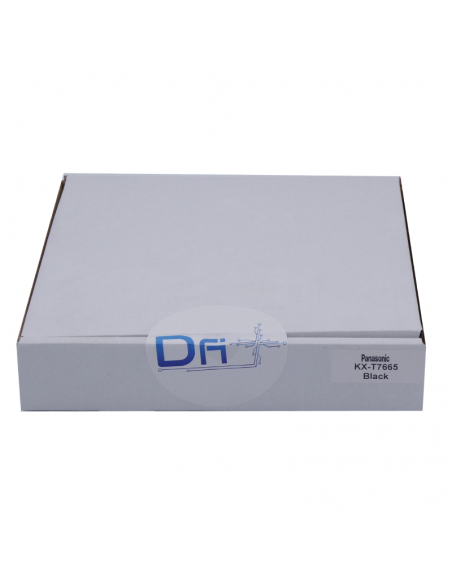 Panasonic KX-T7665 Digital Phone Black - dfiplus