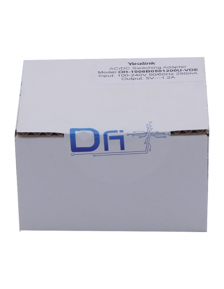 Yealink Alimentation secteur 5V 1,2A - PSU-T2X12 - dfiplus Yealink Alimentation secteur 5V 1,2A - PSU-T2X12 - dfiplus