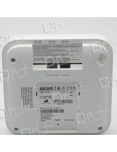 Ascom IPBS2-A3A Base Station IP DECT Antennes intégrées - dfiplus Ascom IPBS2-A3A Base Station IP DECT Antennes intégrées - dfiplus