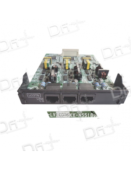 Carte LCOT6 - KX-NS5180 Panasonic KX-NS300 - NS500 - NS700 - dfiplus