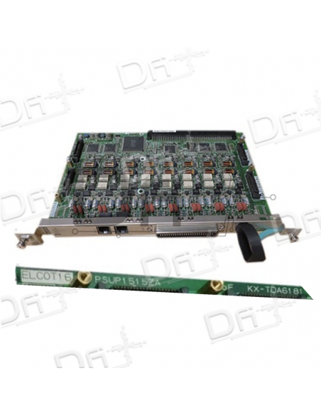 Carte ELCOT16 Panasonic KX-TDA600 & KX-TDE600 - KX-TDA6181 - dfiplus Carte ELCOT16 Panasonic KX-TDA600 & KX-TDE600 - KX-TDA6181 - dfiplus