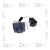 Aastra Ericsson Chargeur DT290 - DT292 - DT590 DECT - DPYNB 301 07/1
