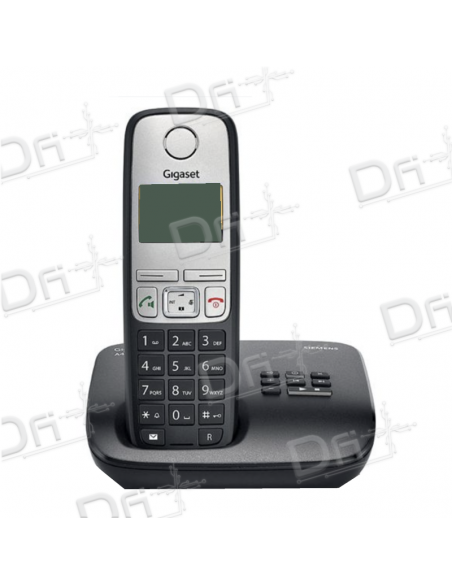 Gigaset A400A DECT Silver avec répondeur - S30852-H2221