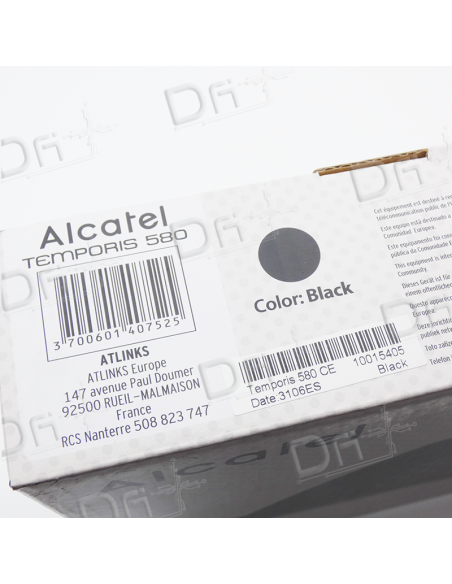 Alcatel Temporis 580 Noir - ATL1407525 - dfiplus