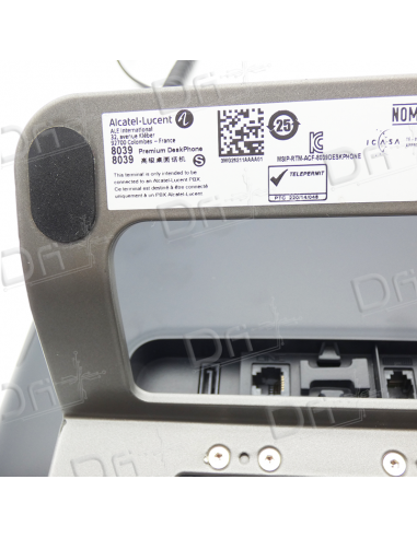 Alcatel-Lucent 8039s Premium DeskPhone Moon Grey - 3MG27219FR - dfiplus