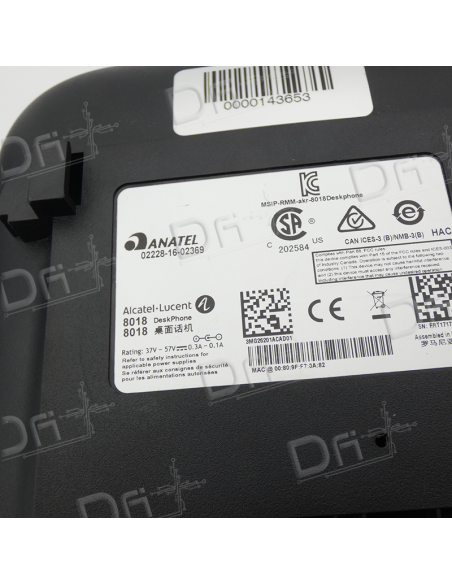Alcatel-Lucent 8018 DeskPhone - 3MG27201AA - dfiplus Alcatel-Lucent 8018 DeskPhone - 3MG27201AA - dfiplus