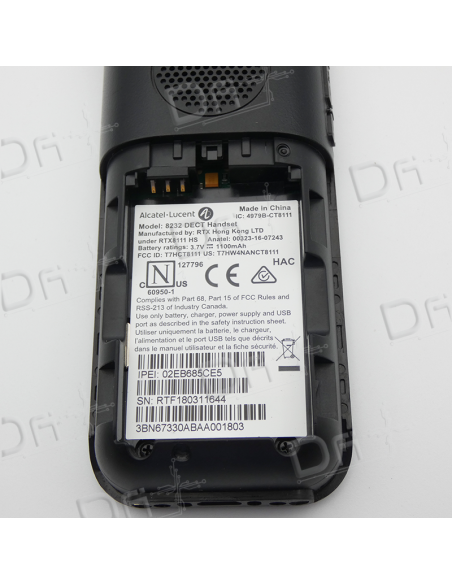 Alcatel-Lucent Mobile 8232s DECT - 3BN67330AB - dfiplus Alcatel-Lucent Mobile 8232s DECT - 3BN67330AB - dfiplus