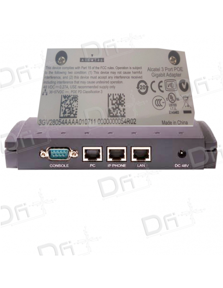 Alcatel-Lucent 3 Ports PoE Gigabit Adapter - 3GV28054AA - dfiplus Alcatel-Lucent 3 Ports PoE Gigabit Adapter - 3GV28054AA - dfiplus