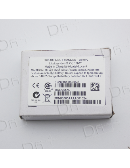 Alcatel-Lucent Batterie 300 - 400 DECT - 3BN67305AA - dfiplus
