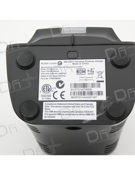 Alcatel-Lucent Chargeur Mobile 500 DECT - 3BN67201AA - dfiplus Alcatel-Lucent Chargeur Mobile 500 DECT - 3BN67201AA - dfiplus