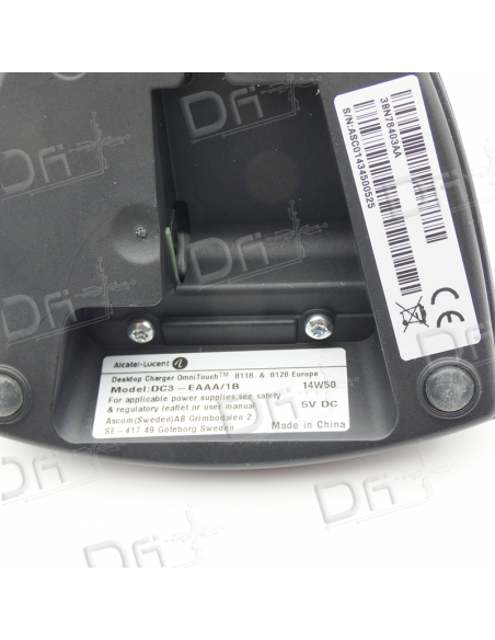 Alcatel-Lucent Chargeur 81x8 - 81x8s WLAN - 3BN78403AA - dfiplus Alcatel-Lucent Chargeur 81x8 - 81x8s WLAN - 3BN78403AA - dfiplus