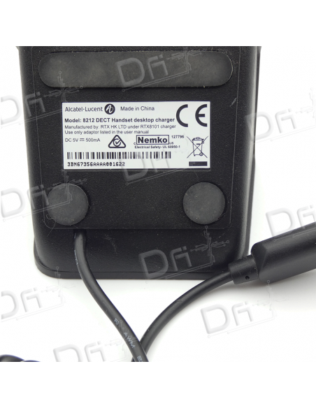Alcatel-Lucent Chargeur 8212 DECT - 3BN67356AA - dfiplus Alcatel-Lucent Chargeur 8212 DECT - 3BN67356AA - dfiplus