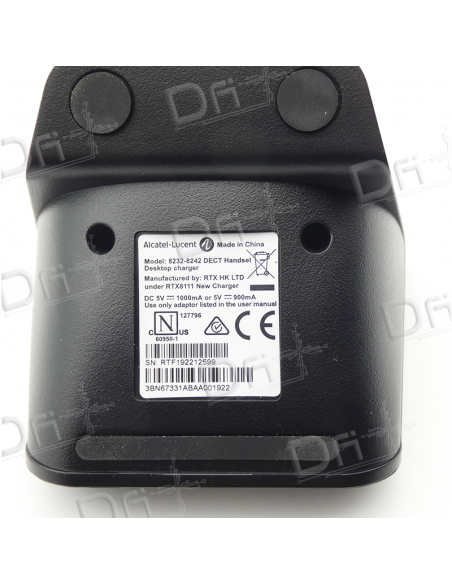Alcatel-Lucent Chargeur 8232s - 8242s DECT - 3BN67331AB - dfiplus Alcatel-Lucent Chargeur 8232s - 8242s DECT - 3BN67331AB - dfiplus