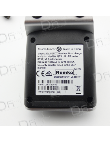 Alcatel-Lucent Dual charger 82x2 DECT - 3BN67341AA - dfiplus
