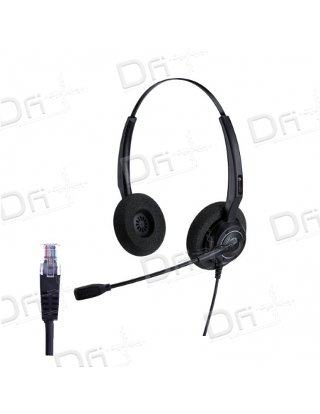 Alcatel-Lucent Aries AH 12 G Headset binaural - 3MK08008AA - dfiplus Alcatel-Lucent Aries AH 12 G Headset binaural - 3MK08008AA - dfiplus