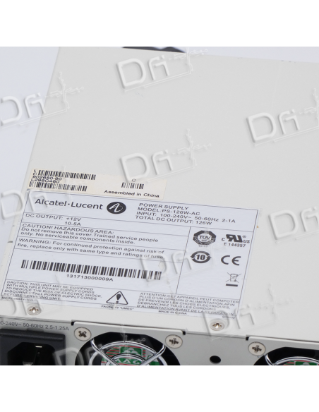 Alcatel-Lucent OmniSwitch OS6400-BP - PS-126W-AC - dfiplus Alcatel-Lucent OmniSwitch OS6400-BP - PS-126W-AC - dfiplus