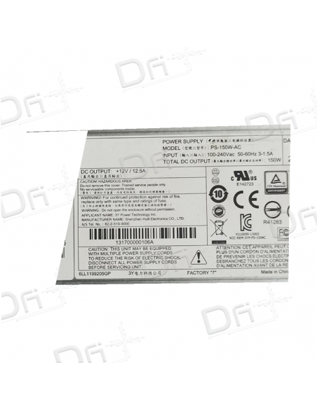 Alcatel-Lucent OmniSwitch OS6560-BP - PS-150W-AC - dfiplus