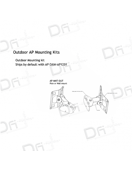 Alcatel-Lucent OmniAccess Stellar OAW-AP-MNT-OUT - dfiplus