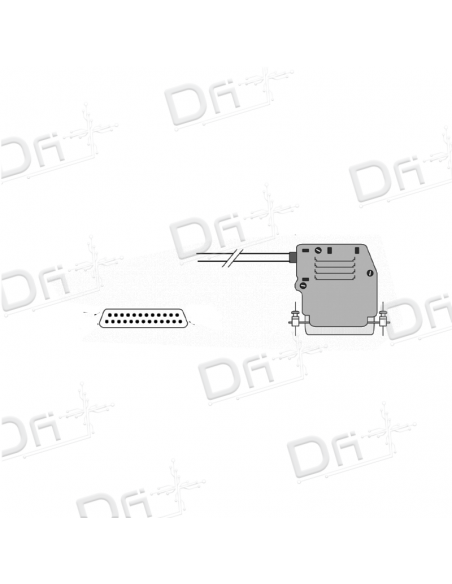 Cable 25m CBRMA–MDF Alcatel-Lucent - 3BA28033AA - dfiplus