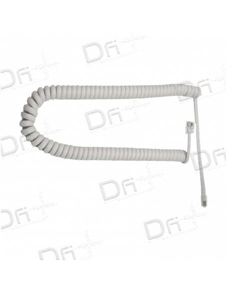 Panasonic Curly Cord Phone White - PSJA1084Z - dfiplus Panasonic Curly Cord Phone White - PSJA1084Z - dfiplus