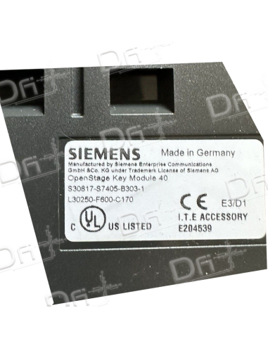 Unify Key Module OpenStage 40 Lava - L30250-f600-C170 - dfiplus