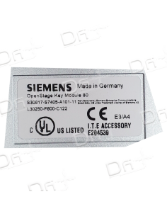 Unify Key Module OpenStage 80 Silver Blue - L30250-f600-C122 - dfiplus 2