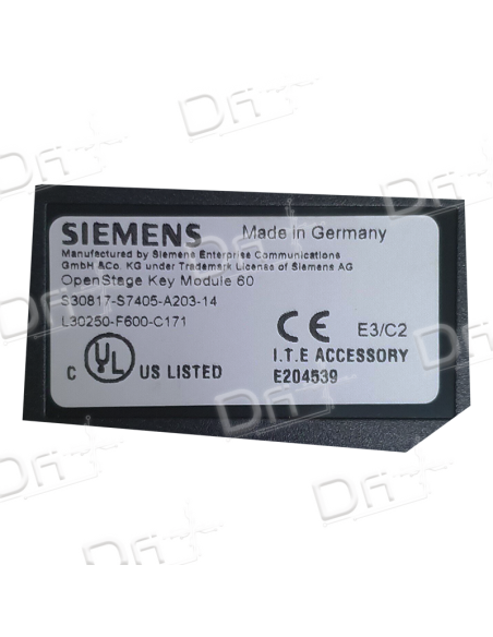 Unify Key Module OpenStage 60 Lava - L30250-f600-C171 - dfiplus