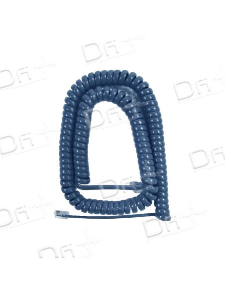 Aastra Matra Curly Cord M7xx Anthracite Blue - TD0001BB - dfiplus