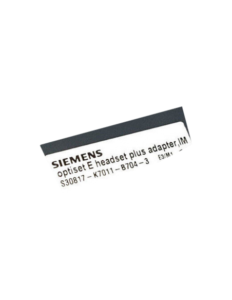 Siemens Optiset E Headset Plus Adapter - L30251-F600-A341 - dfiplus