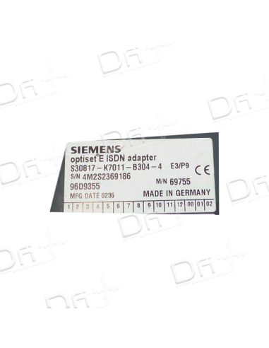 Siemens Optiset E ISDN Adapter - L30251-F600-A331 - dfiplus