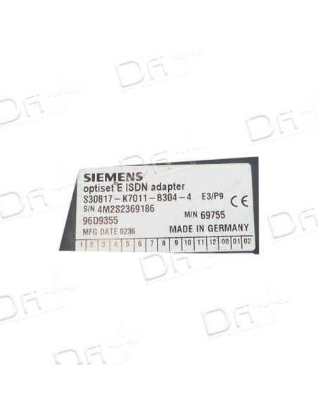 Siemens Optiset E ISDN Adapter - L30251-F600-A331 - dfiplus