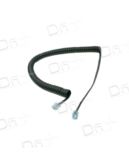 Unify Handset Cord Black - L30250-F600-B - dfiplus