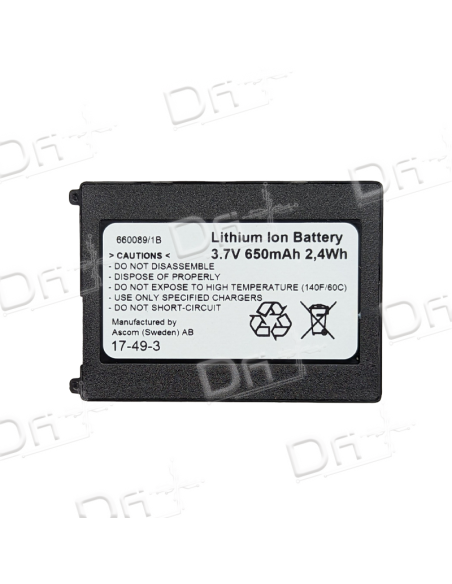 Ascom Battery ax1 & p71 - 660089 - dfiplus Ascom Battery ax1 & p71 - 660089 - dfiplus