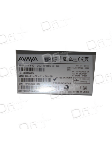 Avaya DECT IP RBS Internal - IPBS1 - 700466394 - dfiplus