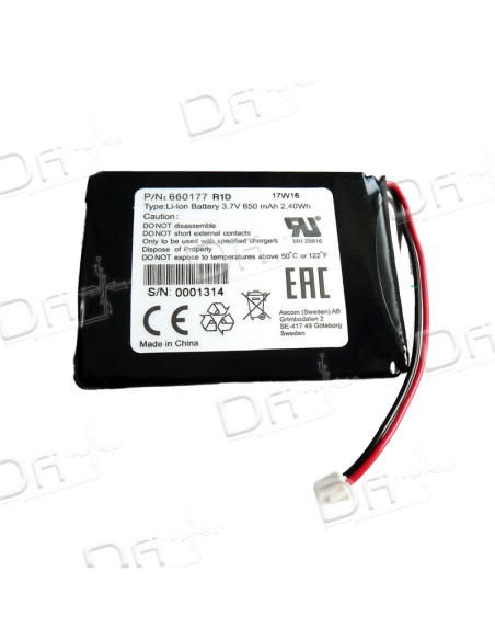 Ascom Battery d41 & d43 DECT - 660177 - dfiplus Ascom Battery d41 & d43 DECT - 660177 - dfiplus