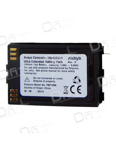 Avaya Battery 3641 & 3645 Wireless IP DECT - 700430473 - dfiplus