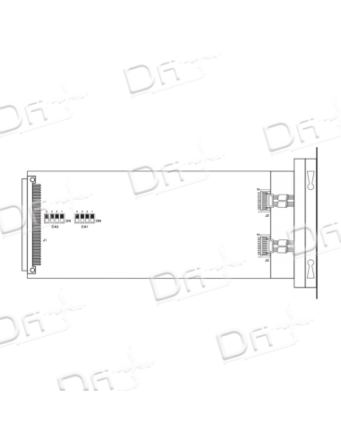 Carte LI1X Mitel MiVoice 5000 - BHJ4718A - dfiplus