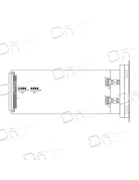 Carte LI1X Mitel MiVoice 5000 - BHJ4718A - dfiplus