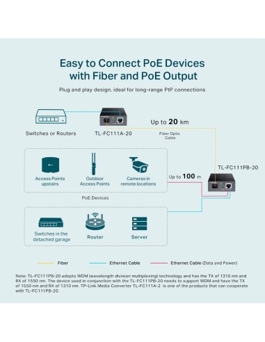 TP-Link TL-FC111PB-20 Media Converter Fast Ethernet - dfiplus