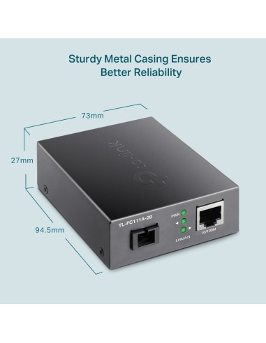 TP-Link TL-FC111A-20 Media Converter Fast Ethernet - dfiplus