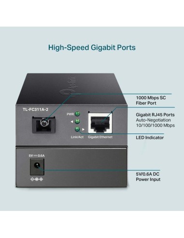 TP-Link TL-FC311A-2 Media Converter Gigabit - dfiplus