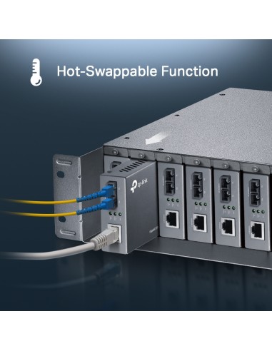 TP-Link TL-FC1400 Rack Chassis Media Converter - dfiplus