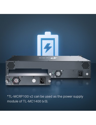 TP-Link TL-FC1400 Rack Chassis Media Converter - dfiplus