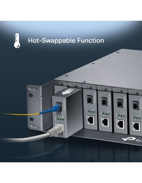 TP-Link TL-FC1420 Rack Chassis Media Converter - dfiplus TP-Link TL-FC1420 Rack Chassis Media Converter - dfiplus