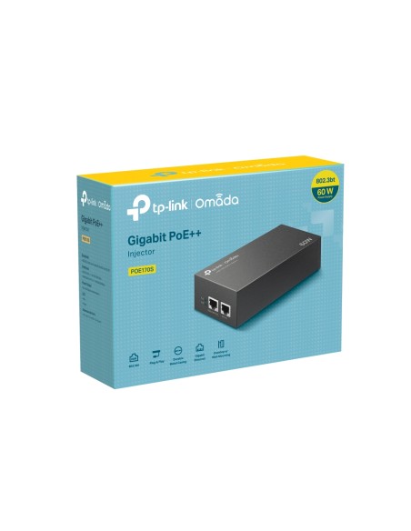 TP-Link Injector PoE++ Omada 60W - TL-POE170S - dfiplus