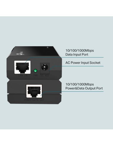 TP-Link Injector PoE 15W - TL-POE150S - dfiplus