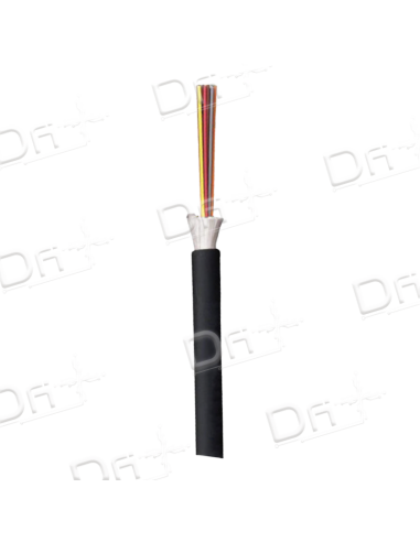 FO Structure Serrée OM3 6 Brins INT-EXT Mètre - FOSF6BOM3 - dfiplus