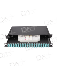 Tiroir Optique 19" 1U 3LC OS2 Monomode UPC - TO3LCOS2U - dfiplus